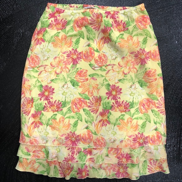 Christopher & Banks Dresses & Skirts - NWT Christopher Banks Floral Print Skirt